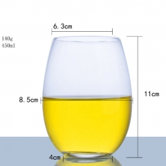 Stemless Wine Glass 15oz