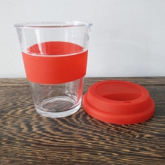 Glass Tumbler with Lid