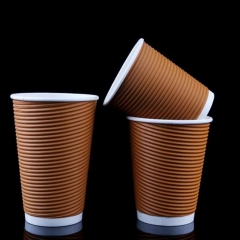 Paper Coffee Cup with Lid