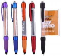 Pull Out Pen with Stylus Tip