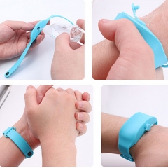 Squeeze Hand Sanitizer Bracelet