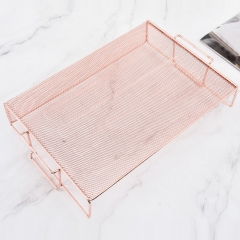 Rose Gold Letter Tray