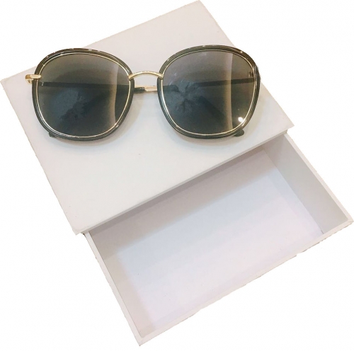 custom logo print eyewear organizer packaging sunglass drawer box