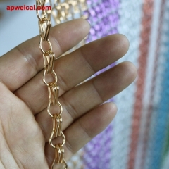 Aluminum Alloy Chain Link Metallic Curtain