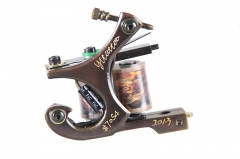 Tattoo Machine Gun Handmade 12 Wraps Pure Copper Coils For Liner and Shader