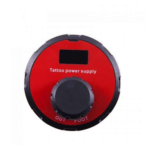 Professional White Dual-Mode Intelligent Digital LCD Mini Tattoo Power Supply