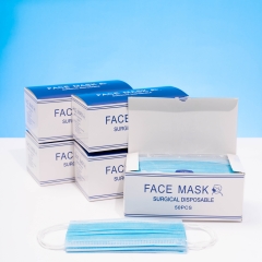 Disposable Face Masks - 3-Ply Breathable & Comfortable Filter Safety Mask - 50 PCS - For Home & Office