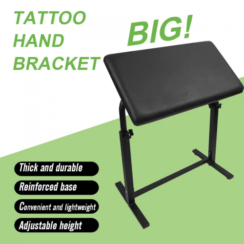 Large Tattoo Armrest,Oversized Tattoo Arm Rest, Stability Strongly, Adjustable Height, Quick installation, Big XXL Tattoo Armrest Stand Pad, Large Thi