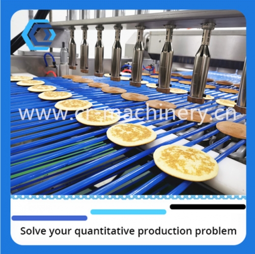CRM-DPL sandwich pancake maker machine for sale, automatic dorayaki pie cake production linne, dorayaki pancake line manufacturer