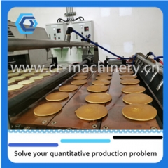 CRM-DPL sandwich pancake maker machine for sale, automatic dorayaki pie cake production linne, dorayaki machine manufacturer