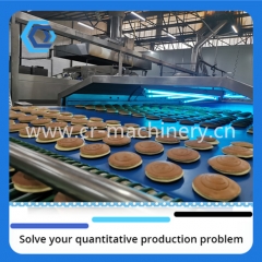 CRM-DPL sandwich pancake maker machine for sale, automatic dorayaki pie cake production linne, dorayaki machine manufacturer