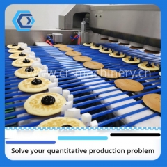 CRM-DPL pancake making machine for sale, dorayaki pie maker, China sandwich pancake line manufacturer