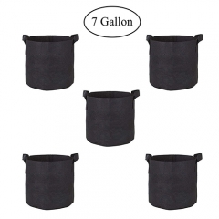 Fasunry Grow Bags 7 Gallon, 5 Pack Durable Fabric ...