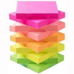 Fasunry Sticky Notes 3x3, 10 Pad Self-Stick Notes, 5 Bright Colors, 100 Sheets/Pad, Great for Reminders, Home, School and Office