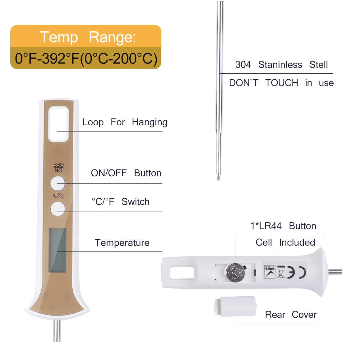 BARBECUE THERMOMETER