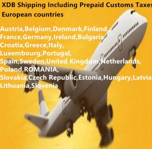 Free tax shipping to Following European Countries
