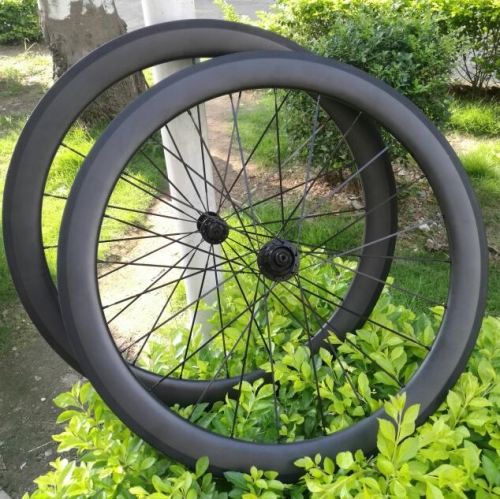 [CB23RC50-650C] 650C carbon wheels 50mm carbon bicycle wheels wide 23mm road bike clincher Tubular carbon wheelset