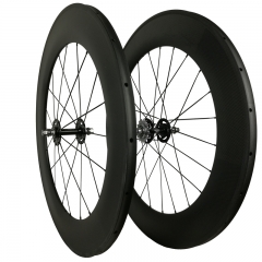 CarbonBeam Carbon Track wheels 88mm Fixed Bike 700C Carbon Clincher 60mm Tubular 50mm Tubeless 45mm 38mm bicycle track wheels
