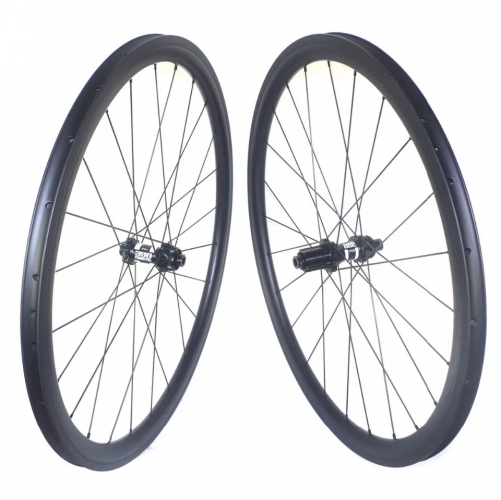 Carbonbeam Gravel Brake Carbon wheels Road Bike 700C/650B Carbon Clincher Tubeless compatible bicycle wheels