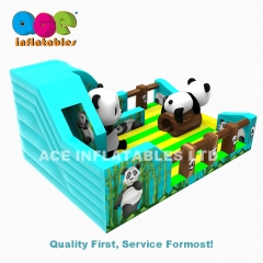 Panda Inflatable Playground