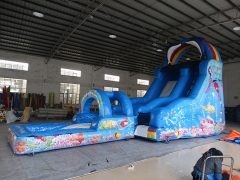 20ft Mermaid Water Slide With Pool