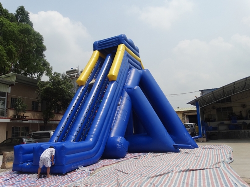 33FT Inflatable Water Slide With Pool