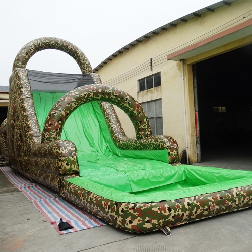 72*13*23ft inflatable water obstacle couse