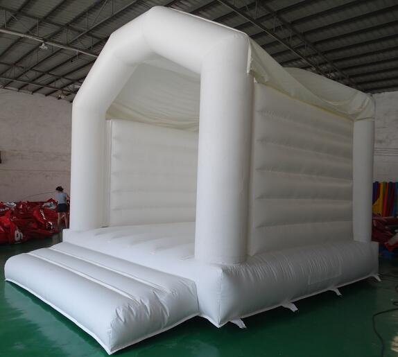 white bouncy castle for sale