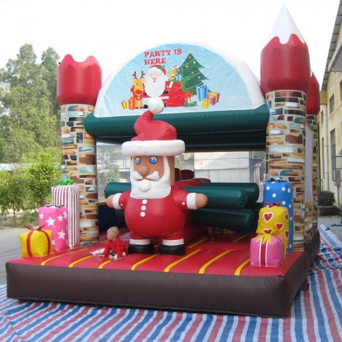 Christmas Santa Bouncy Castle