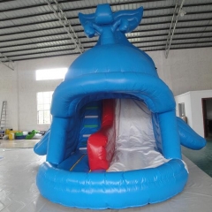 Blue Whale Inflatable Slide