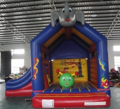 Elephant Bouncy Castle with Slide