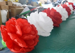 Inflatable Rose Flower Chain