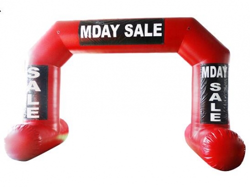 Inflatable Promotional Arch with Support