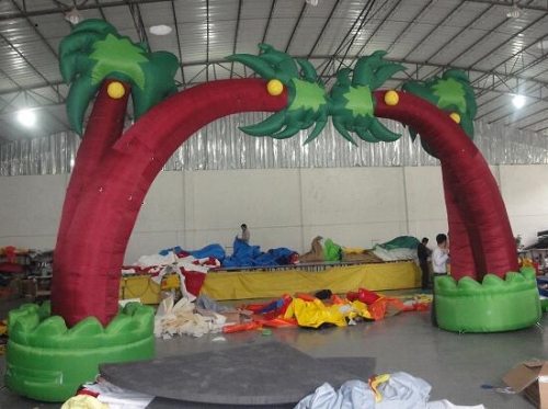 Inflatable Palm Tree Arch