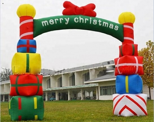 Inflatable Christmas Doorway Arch
