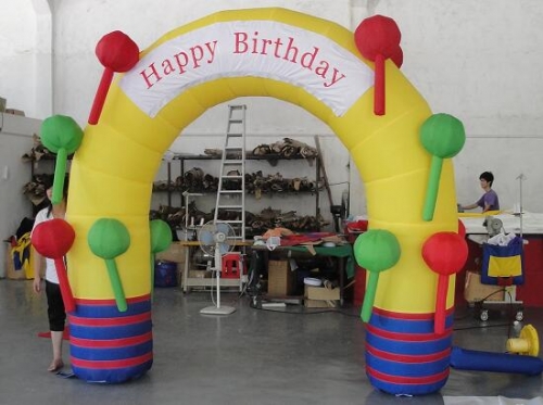 Inflatable Birthday Arch