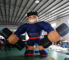 Inflatable Fitness Muscle Man