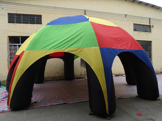 inflatable spider tent