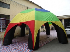 Multicolored Oxford Cloth Inflatable Spider Tent