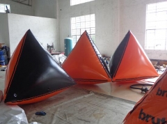 Triangle Inflatable Buoy with Velcro Banner