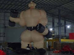 30ft Inflatable Muscle Men