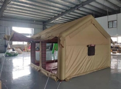 Inflatable Camp Tent in Abu Dhabi Desert