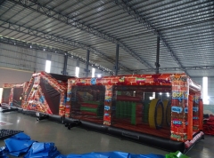 39m Graffiti Blow up Obstacle Course