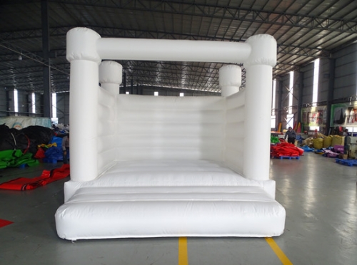 12x12ft All White Bounce House