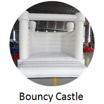 bouncy castles