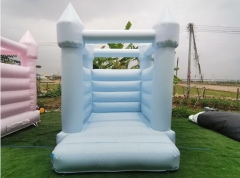 10x8ft Blue Pastle Bouncy Castle