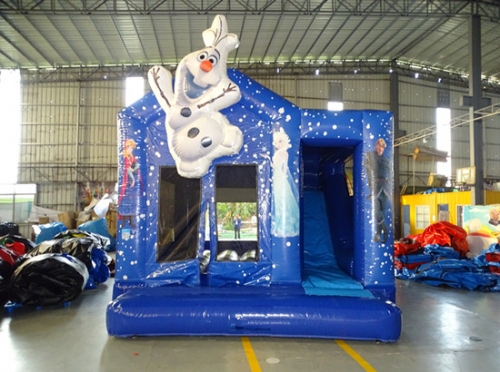 Frozen Slide Bouncy Castle