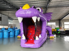 Purple Bounce House Dragon
