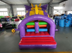Purple Bounce House Dragon