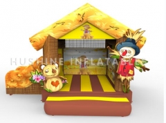 Scarecrow Bouncy Castle with Slide
